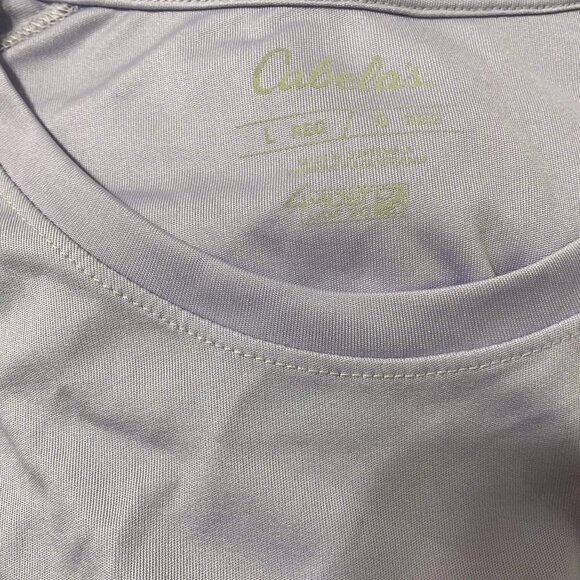 Cabela's Large Purple T Shirt Active Lounge - Picture 3 of 5